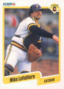 MIKE LaVALLIERE PITTSBURGH PIRATES #116 - SCORE NM-MT 1990