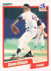 1990 Fleer #535 Shawn Hillegas VG Chicago White Sox 