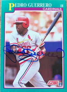  1989 Bowman #440 Pedro Guerrero St. Louis Cardinals