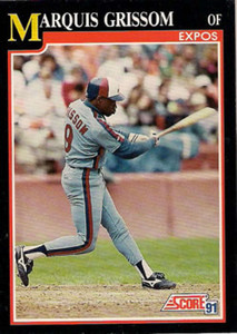 1991 Upper Deck Marquis Grissom #477