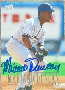 Mariano Duncan Autographed 1996 Fleer Ultra #382
