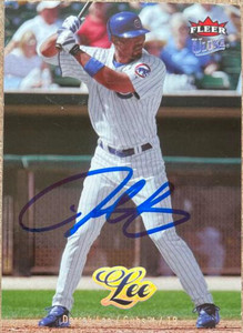 Derrek Lee Autographed 2007 Fleer Ultra #28