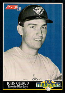 1991 Score #860 John Olerud FRAN VG Toronto Blue Jays 