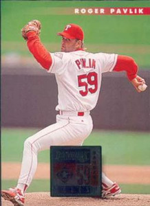 1996 Donruss #143 Roger Pavlik NM Texas Rangers 