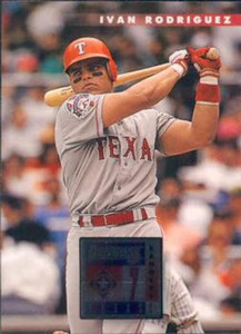 1996 Donruss #350 Ivan Rodriguez NM Texas Rangers 