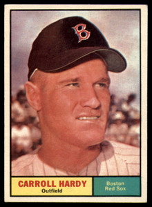1961 Topps #257 Carroll Hardy VG Boston Red Sox 