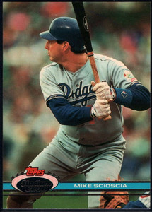  1991 Donruss #112 Mike Scioscia Los Angeles Dodgers