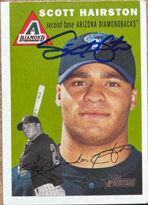Scott Hairston Autographed 2003 Topps Heritage #278
