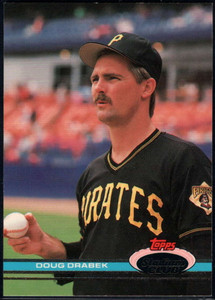 1991 Stadium Club #202 Doug Drabek VG Pittsburgh Pirates 
