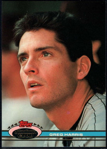 1991 Stadium Club #205 Greg Harris VG San Diego Padres 