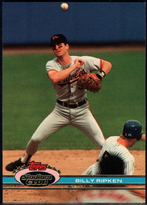 1991 Stadium Club #222 Billy Ripken VG Baltimore Orioles 