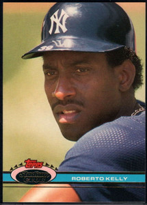 1991 Stadium Club #319 Roberto Kelly VG New York Yankees 