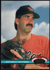 1991 Stadium Club #330 Anthony Telford VG RC Rookie Baltimore Orioles 