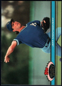 1991 Stadium Club #369 Jeff Montgomery VG Kansas City Royals 