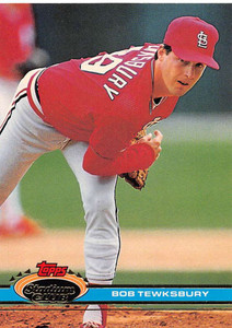 1991 Stadium Club #417 Bob Tewksbury VG St. Louis Cardinals 