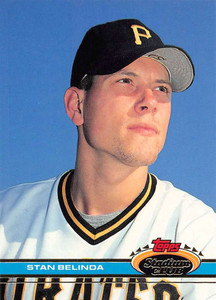 1991 Stadium Club #453 Stan Belinda VG Pittsburgh Pirates 