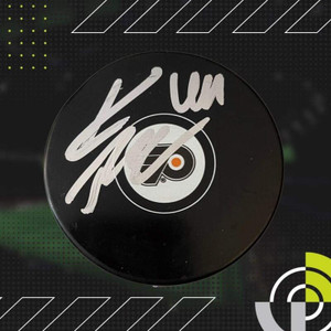 Kimmo Timonen Autographed Philadelphia Flyers Logo Puck 