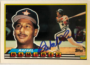 1992 Fleer Ultra #495 RAFAEL RAMIREZ Houston Astros