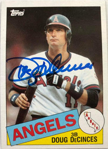 Doug DeCinces Autographed 1985 Topps #111