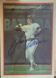 Jose Canseco Autographed 1987 Sportflics #80