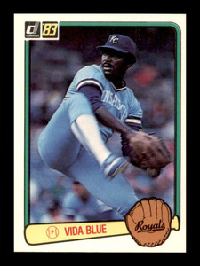 1983 Donruss #34 Vida Blue VG Kansas City Royals 
