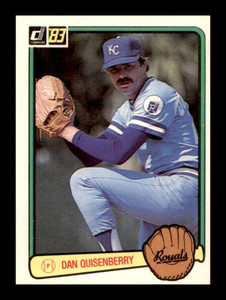 1983 Donruss #70 Dan Quisenberry VG Kansas City Royals 