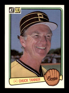 1983 Donruss #124 Chuck Tanner MG VG Pittsburgh Pirates 