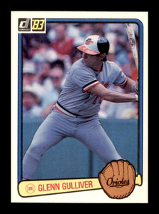 1983 Donruss #131 Glenn Gulliver VG RC Rookie Baltimore Orioles 