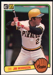 Jim Morrison 1984 Topps #44 Pittsburgh Pirates Baseball Card