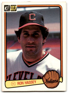 1983 Donruss #159 Ron Hassey VG Cleveland Indians 