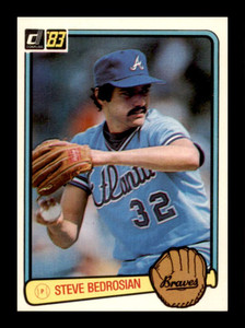 1983 Donruss #173 Steve Bedrosian VG Atlanta Braves 