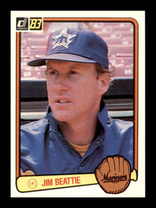 1983 Donruss #176 Jim Beattie VG Seattle Mariners 
