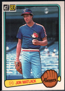 1983 Donruss #447 Frank Tanana VG Texas Rangers - Under the Radar Sports