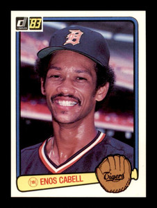 1983 Donruss #202 Enos Cabell VG Detroit Tigers 