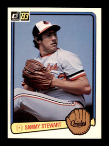 1983 Donruss #203 Sammy Stewart VG Baltimore Orioles 