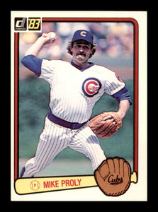 1983 Donruss #225 Mike Proly VG Chicago Cubs 
