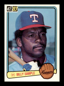 1983 Donruss #242 Billy Sample VG Texas Rangers 