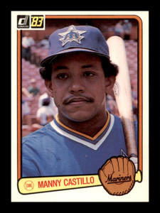 1983 Donruss #253 Manny Castillo VG Seattle Mariners 