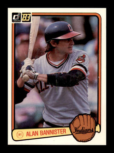1983 Donruss #285 Alan Bannister VG Cleveland Indians 