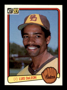 1983 Donruss #296 Luis DeLeon VG San Diego Padres 
