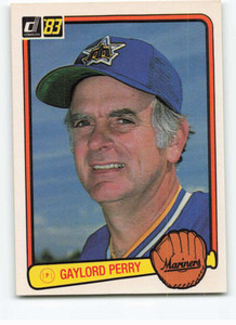 1983 Donruss #307 Gaylord Perry VG Seattle Mariners 