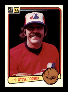 1983 Donruss #320 Steve Rogers VG Montreal Expos 
