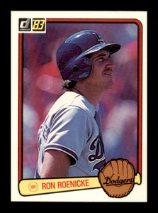 1983 Donruss #327 Ron Roenicke VG Los Angeles Dodgers 