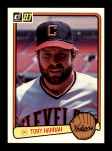 1983 Donruss #337 Toby Harrah VG Cleveland Indians 