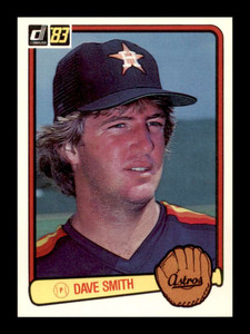 1983 Donruss #370 Dave Smith VG Houston Astros 