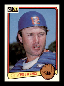 1983 Donruss #380 John Stearns VG New York Mets 