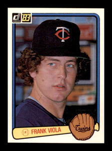 1983 Donruss #382 Frank Viola VG RC Rookie Minnesota Twins 