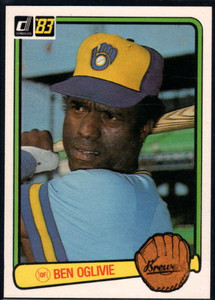 Ben Oglivie autographed baseball card (Milwaukee Brewers) 1979
