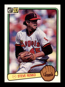 1983 Donruss #393 Steve Renko VG California Angels 