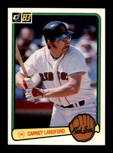 1983 Donruss #408 Carney Lansford VG Boston Red Sox 